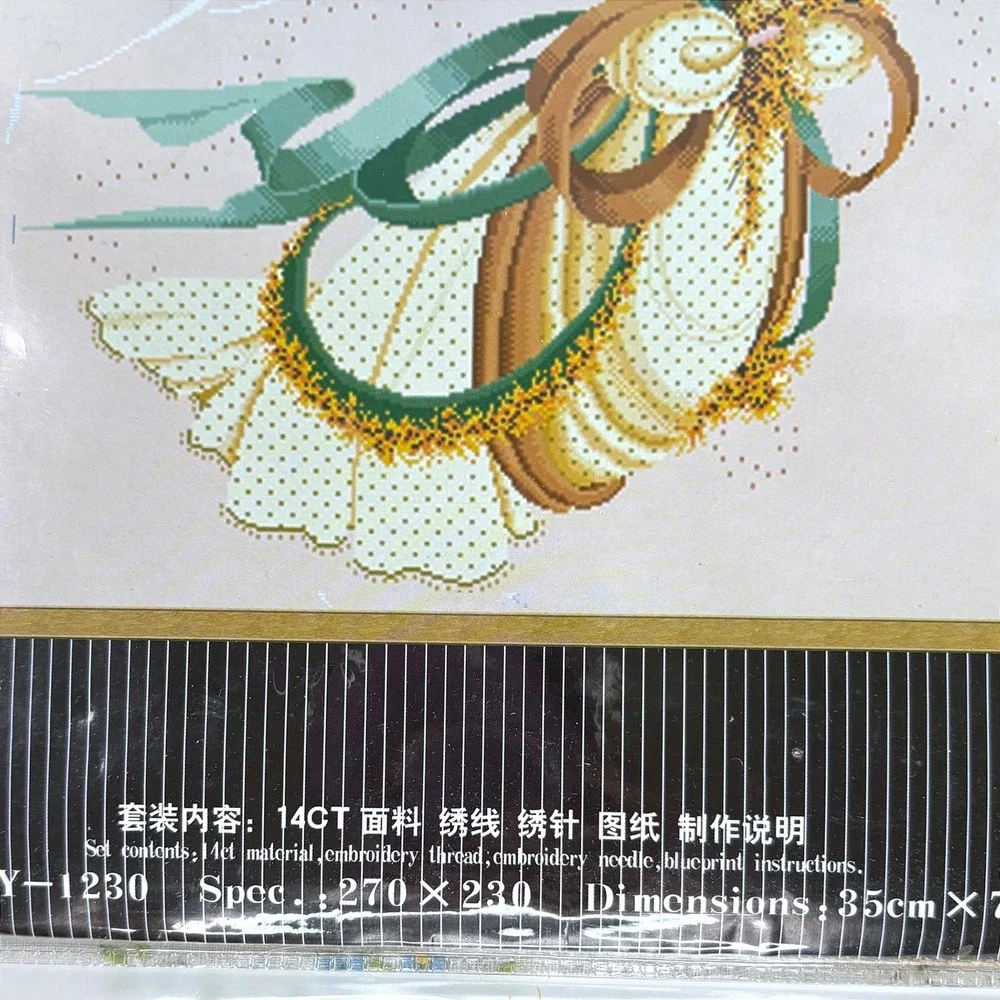 Creative Circle Glorious Angels & Ruyi Autumn Angel Cross Stitch Kit Bundle NEW